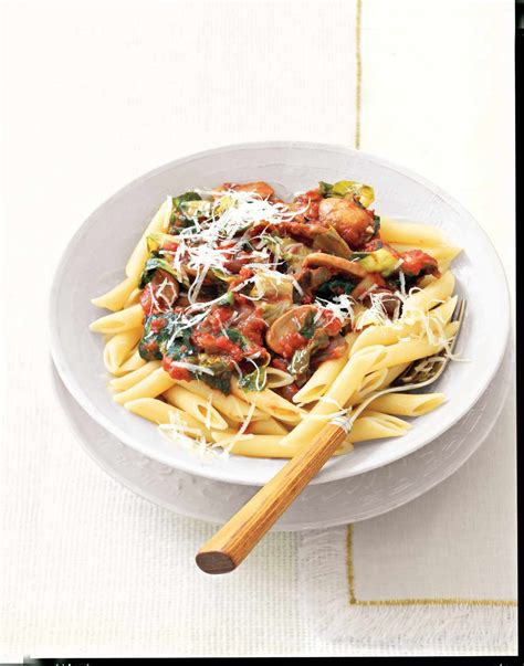 tomato-mushroom-pasta-recipe-real-simple image