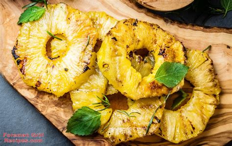 easy-grilled-pineapple-on-a-george-foreman-grill image