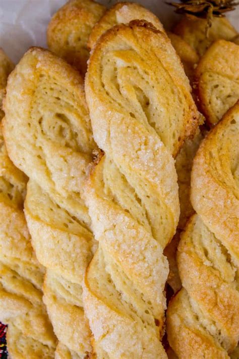 swedish-sour-cream-twists-layered-yeast-cookies image