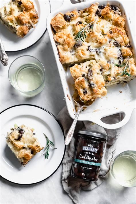 rosemary-olive-savory-bread-pudding-broma-bakery image
