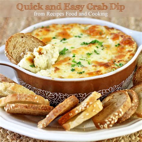 easy-and-quick-crab-dip-recipes-food-and-cooking image