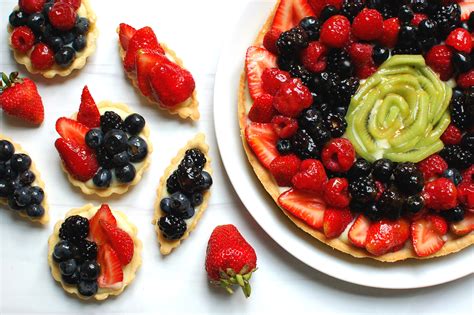 classic-french-fruit-tart-recipe-with-pastry-cream-a-food image