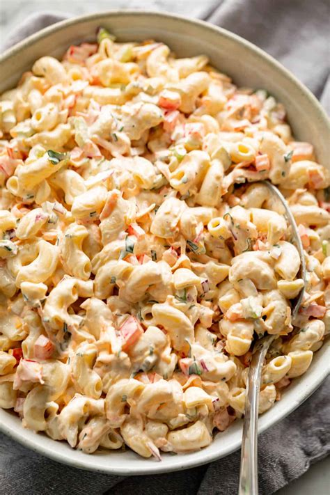 the-best-macaroni-salad-with-a-delicious-creamy-dressing image