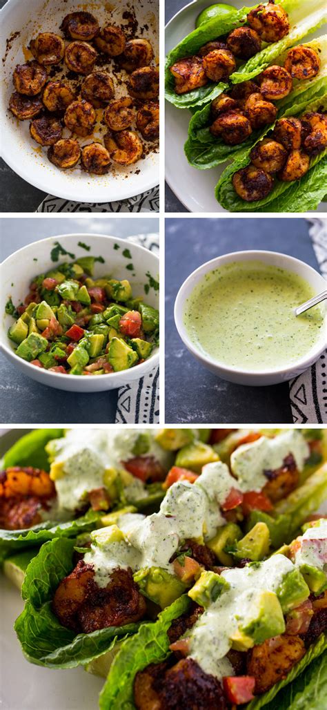 spicy-shrimp-taco-lettuce-wraps image