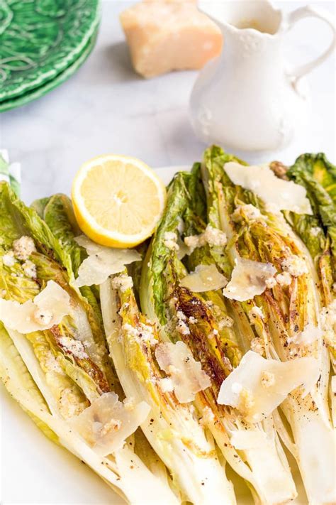seared-romaine-with-cheater-caesars-dressing-family image