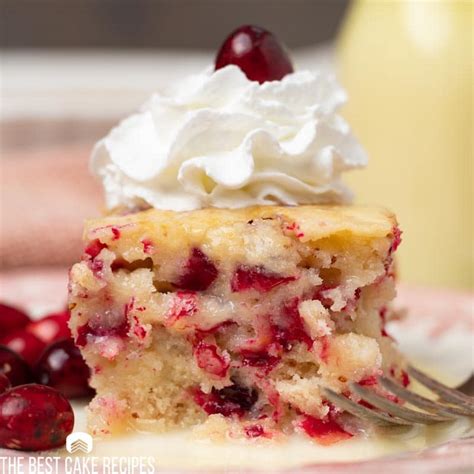 cranberry-pudding-cake-sweet-cream-sauce-the-best image