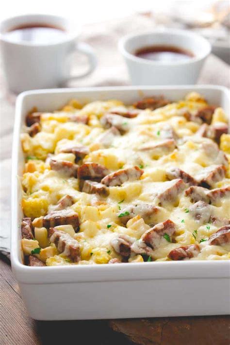 apple-cheddar-and-sausage-breakfast-strata-healthy image
