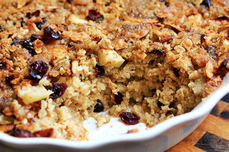 baked-brown-sugar-oatmeal-with-apples-and-cranberries image