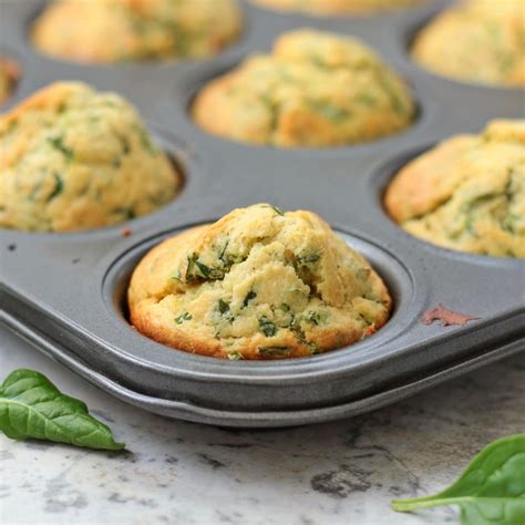 cheddar-and-spinach-muffins-a-baking-journey image