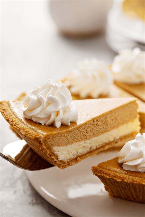 double-layer-pumpkin-cheesecake-insanely-good image