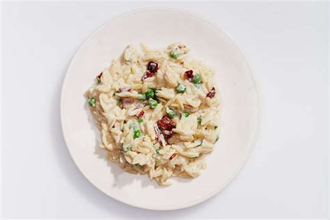 cheesy-orzo-with-bacon-peas-scholastic-parents image