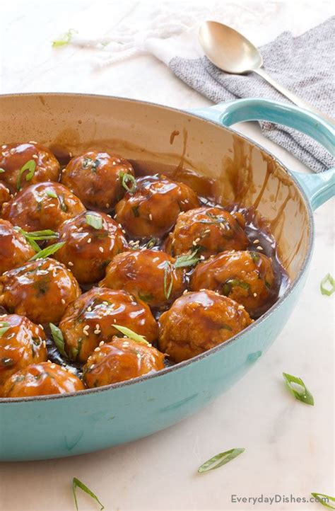 worlds-best-teriyaki-meatballs-recipe-everyday-dishes image