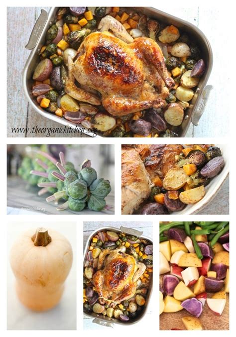 maple-roast-chicken-with-vegetables-the-organic image