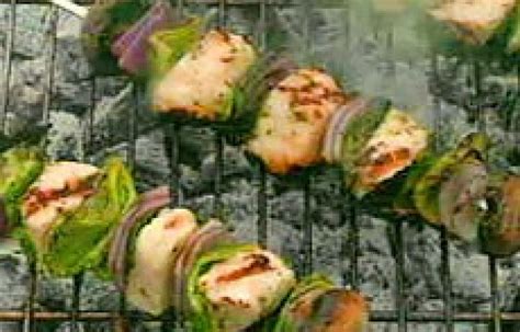 marinated-halloumi-cheese-kebabs-with-herbs image