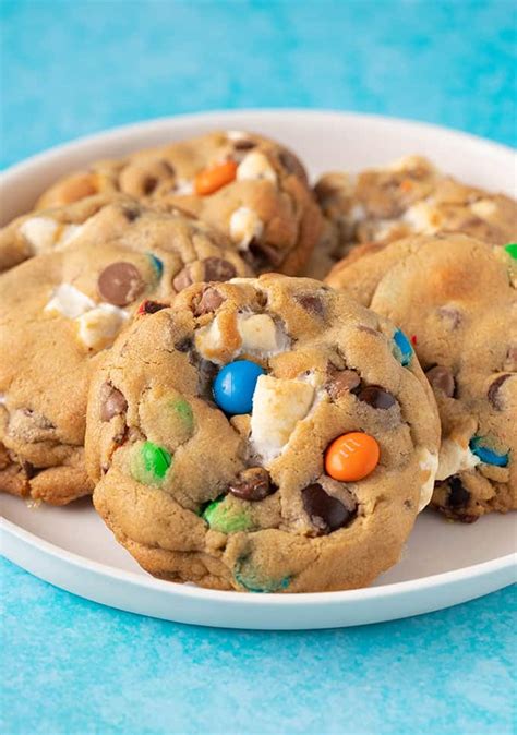 the-best-thick-and-chewy-mm-cookies-sweetest-menu image