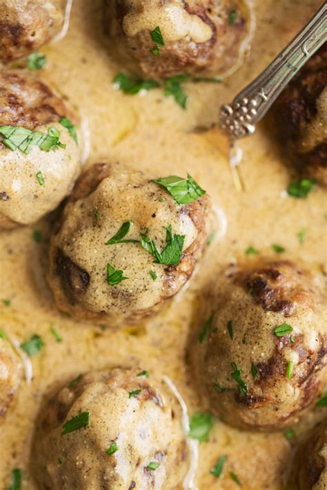 the-best-swedish-meatballs-in-brown-gravy image