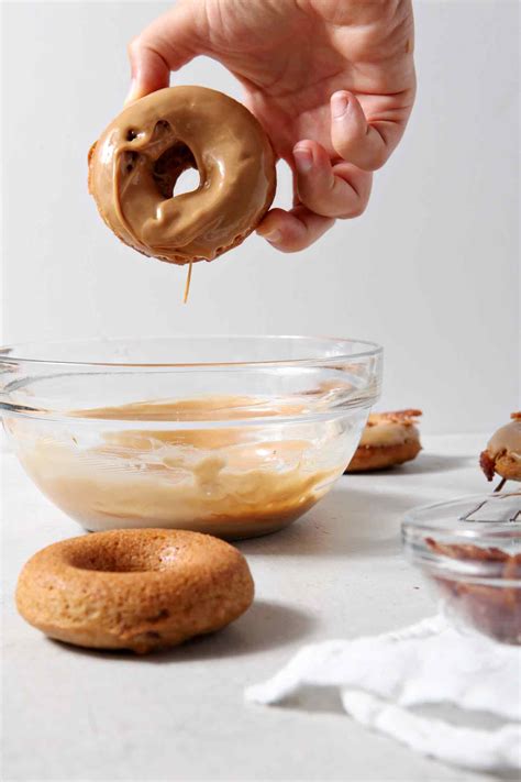 how-to-make-baked-maple-bacon-donuts-easy-donut image