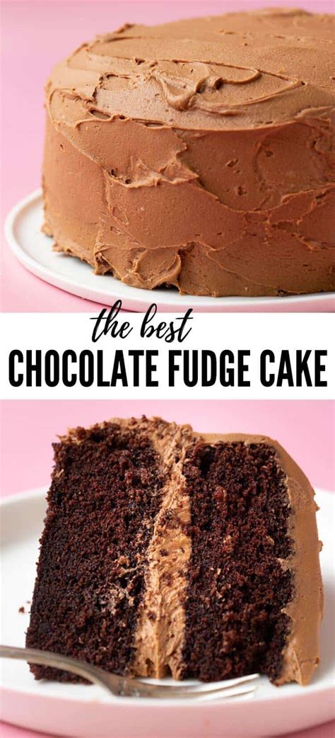 the-best-chocolate-fudge-cake-sweetest-menu image