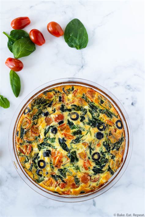 tomato-spinach-frittata-bake-eat-repeat image