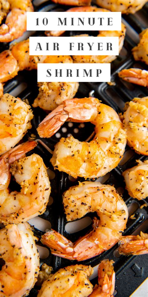 easy-air-fryer-shrimp-in-10-minutes-easy-dinner-ideas image