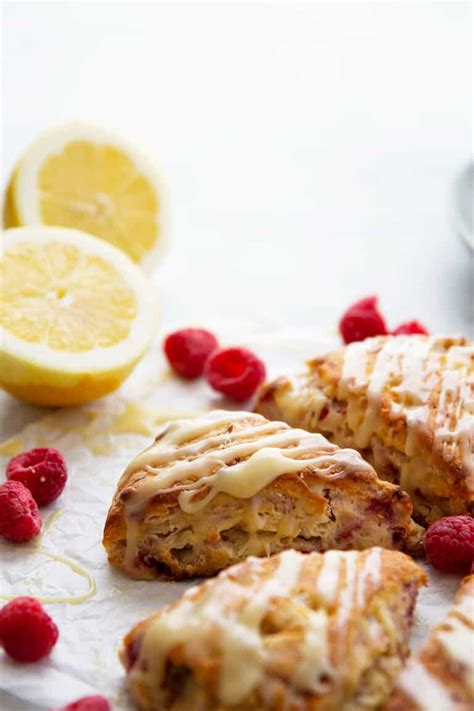 lemon-raspberry-scones-with-white-chocolate-glaze image