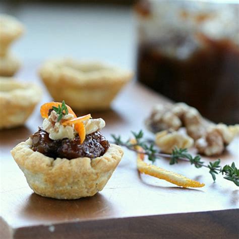 blue-cheese-tartlets-with-fig-jam-and-walnuts-food52 image