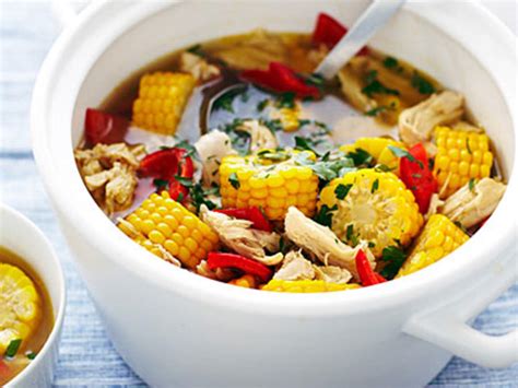 peruvian-style-corn-pepper-and-chicken-soup image