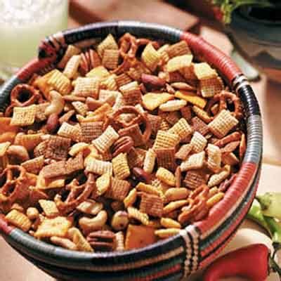 hot-spicy-chex-party-mix-recipe-land-olakes image