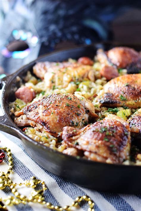 chicken-and-dirty-rice-skillet-soulfully-made image