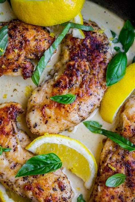 pan-seared-lemon-basil-chicken-the-food-charlatan image
