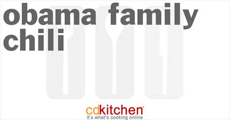 obama-family-chili-recipe-cdkitchencom image