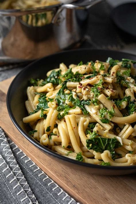 casarecce-pasta-with-butter-garlic-lemon-my image