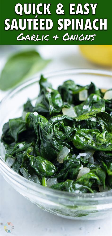 easy-sauted-spinach-with-garlic-evolving-table image