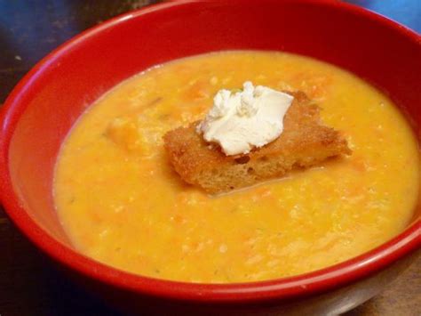 easy-pumpkin-soup-recipe-hgtv image