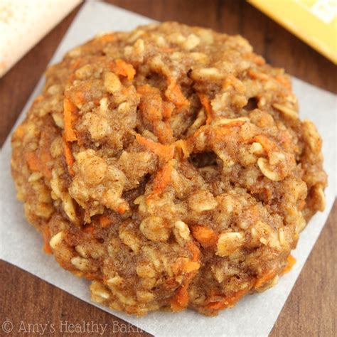 healthy-carrot-cake-oatmeal-cookies-recipe-video image