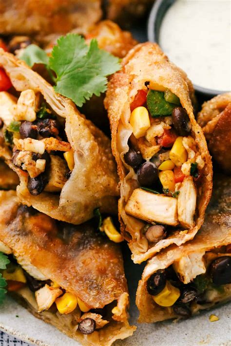 the-best-southwest-chicken-egg-rolls-the-recipe-critic image