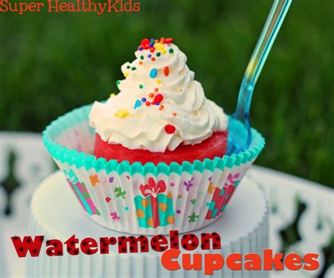 watermelon-cupcakes-recipe-no-added-sugar image