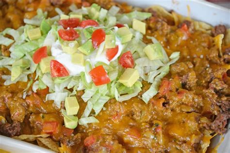 easy-taco-bake-casserole-recipe-make-ahead-freezer image