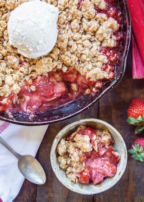 strawberry-rhubarb-crisp-recipe-simply image