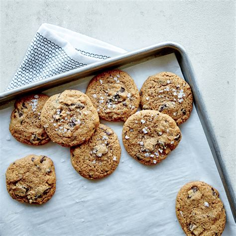 crunchy-chewy-salted-chocolate-chunk-cookies image