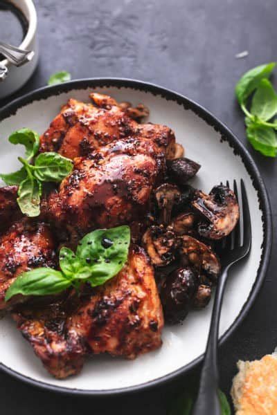 oven-roasted-balsamic-chicken-thighs-creme-de-la image