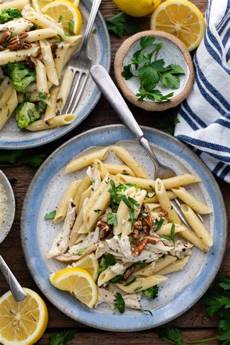 creamy-chicken-pesto-pasta-with-broccoli-the-seasoned image