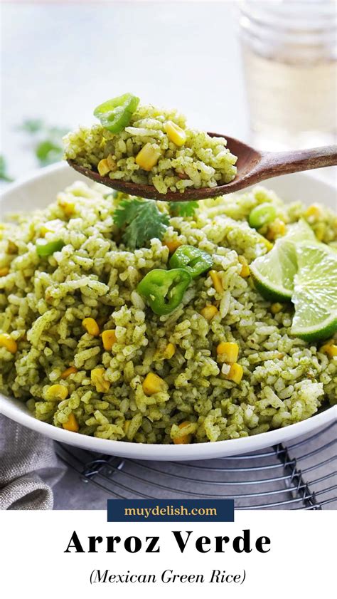 authentic-arroz-verde-mexican-green-rice-muy image