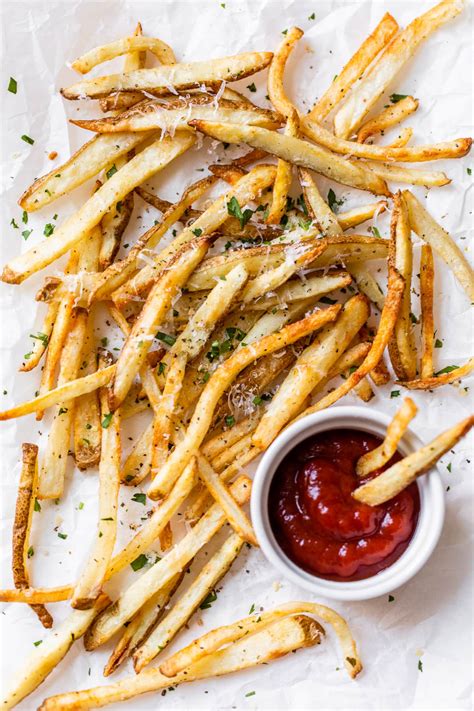 air-fryer-french-fries-recipe-wellplatedcom image