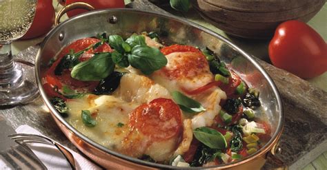 baked-redfish-fillets-with-tomatoes-and-basil image