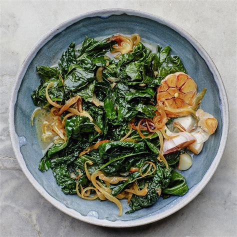 garlic-and-parmesan-braised-greens-recipe-bon-apptit image