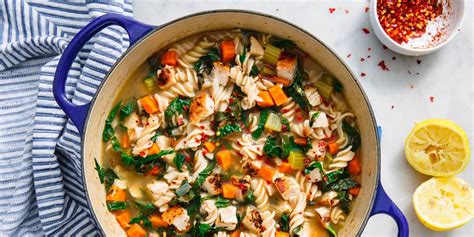 best-healthy-chicken-noodle-soup-recipe-delish image