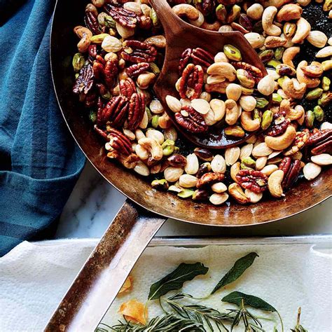 mixed-nuts-with-crispy-herb-and-garlic-recipe-justin image