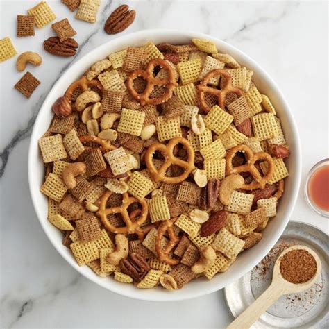 hot-spicy-chex-mix image