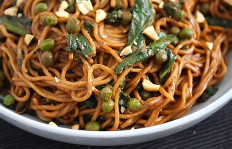 soy-sauce-peanut-butter-noodles-with-spinach-where image